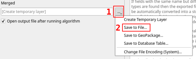 Opening Save to file dialog