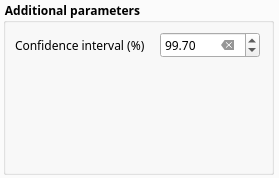 Additional parameters in Shoreline Change Tab